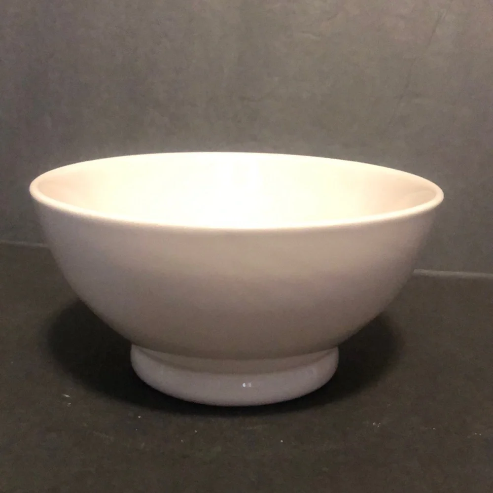 Rae Dunn Artisan Collection by Magenta Small Footed Bowl “More Please”