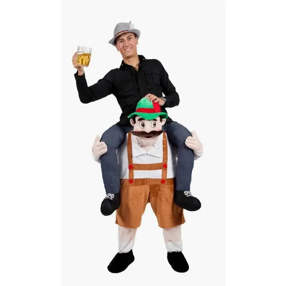 Guy Ride On Beer Oktoberfest Costume Ride on Halloween Costume