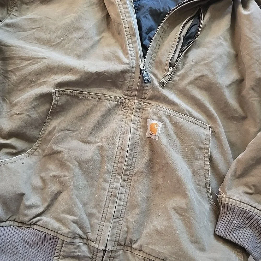 Carhartt jacket thrashed coat