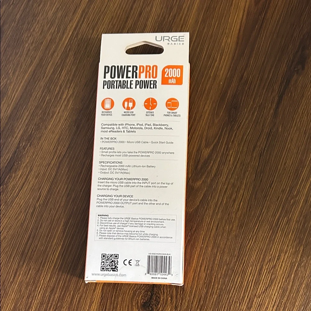 Urge basics powerpro