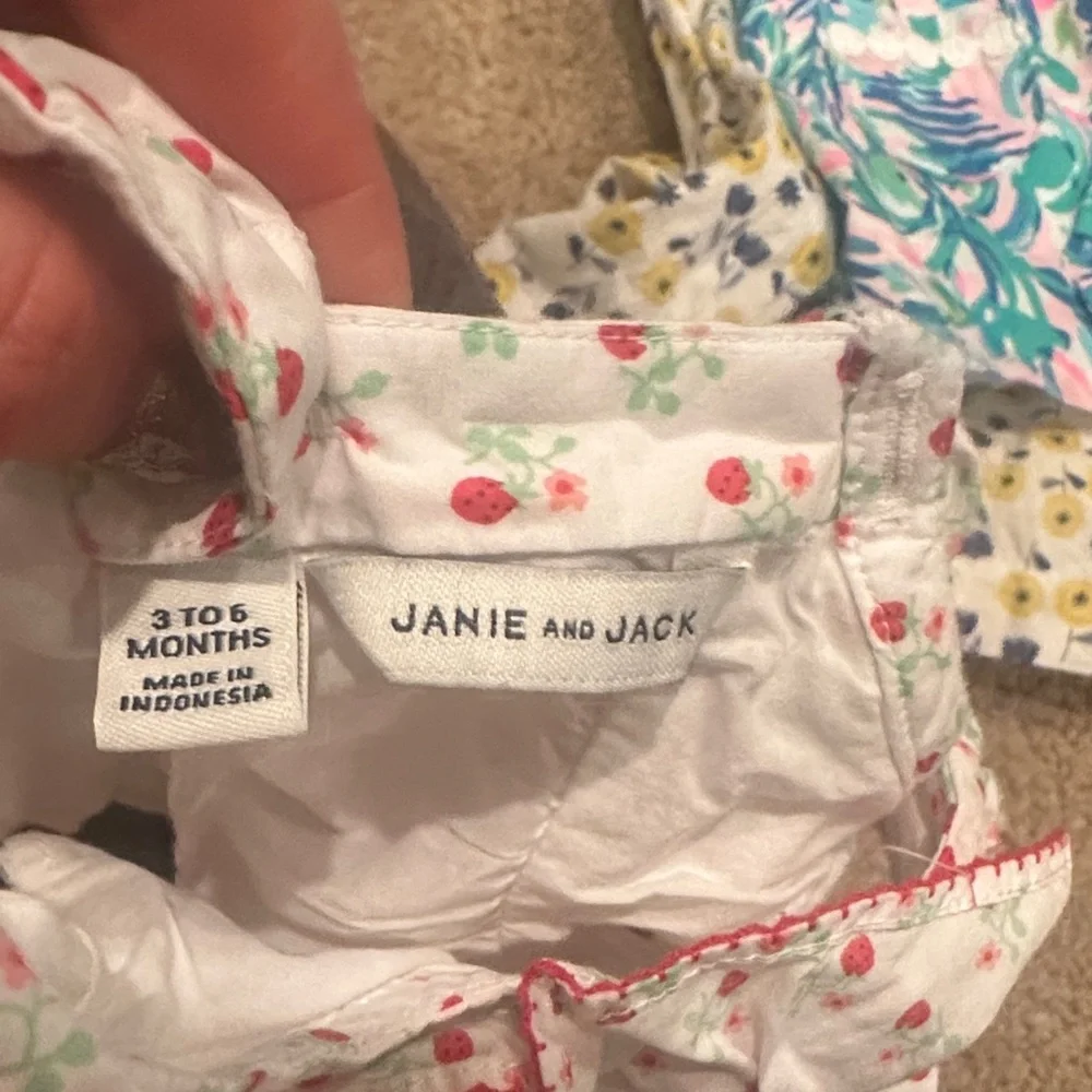 Janie and Jack charming diaper