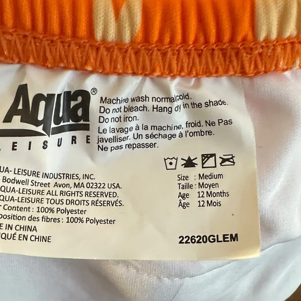 Aqua Leisure vibrant orange