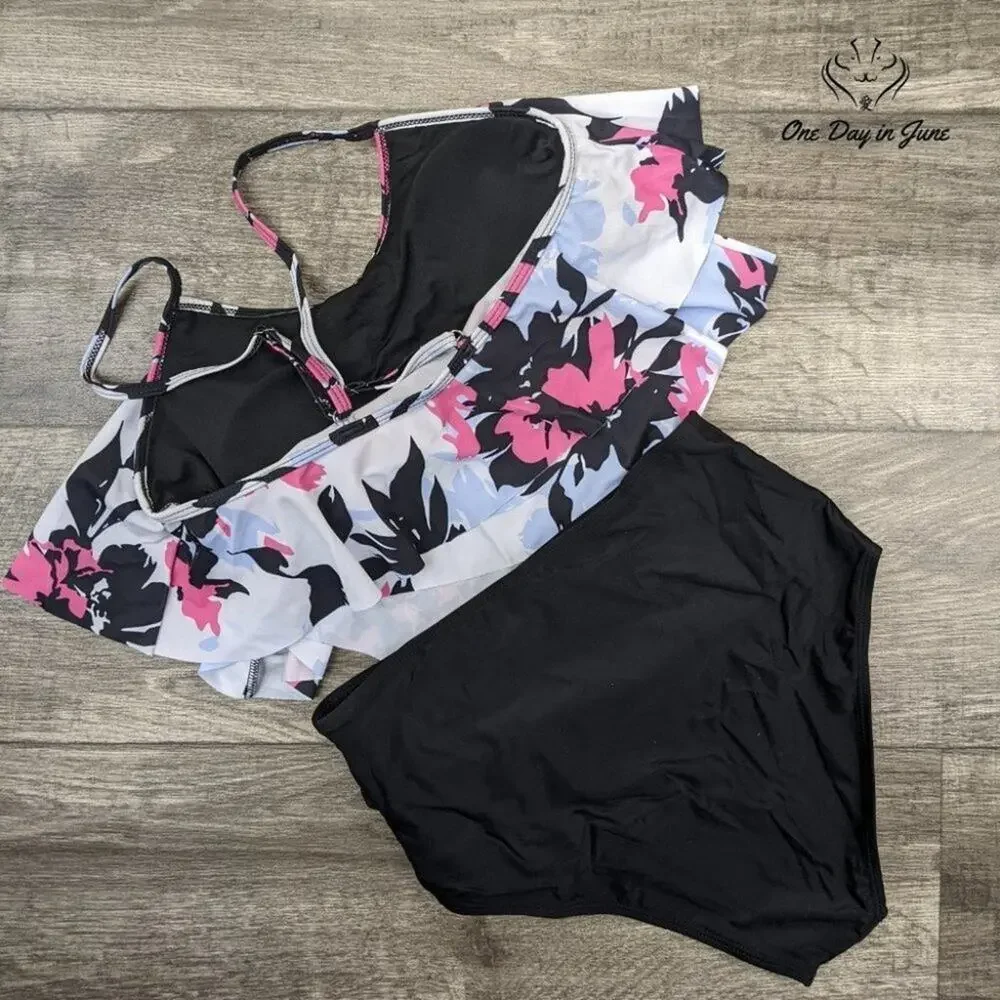 Zando flounce ruched