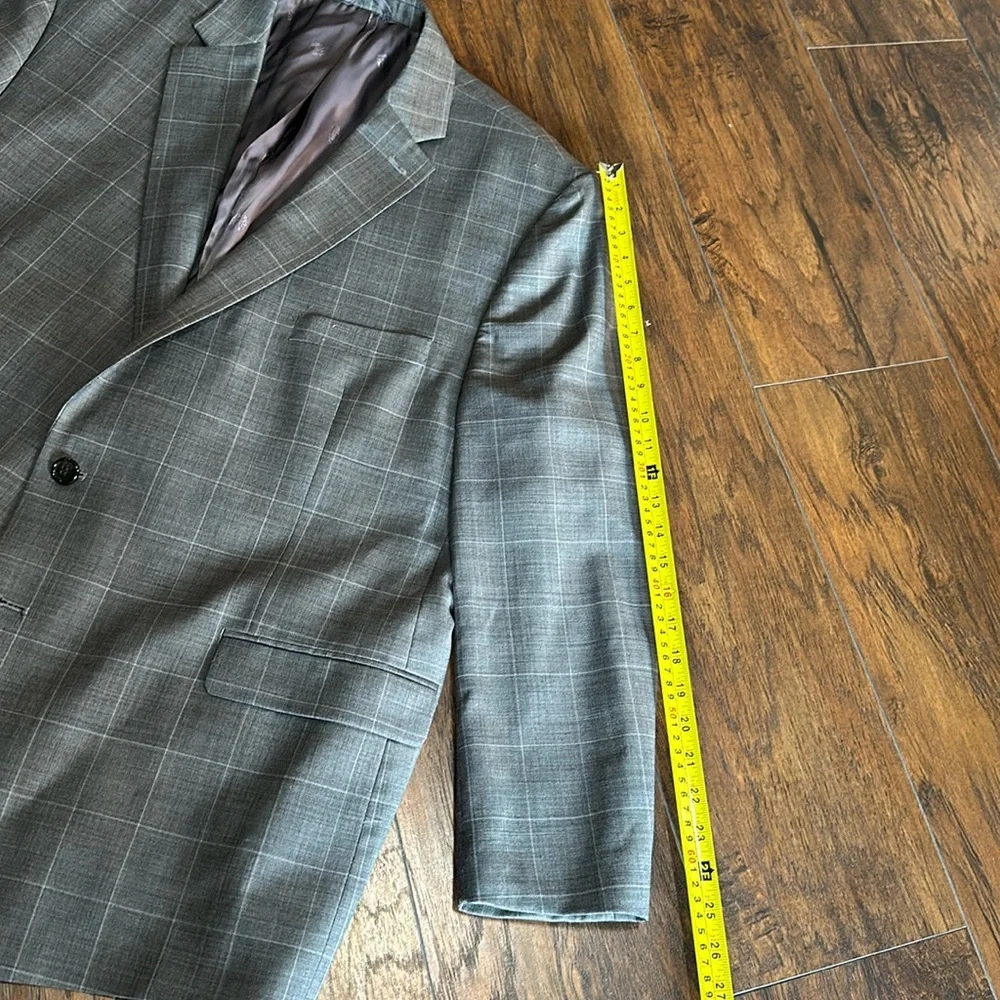 Lauren Ralph Lauren Plaid Pinstripe Men's Blazer 50R