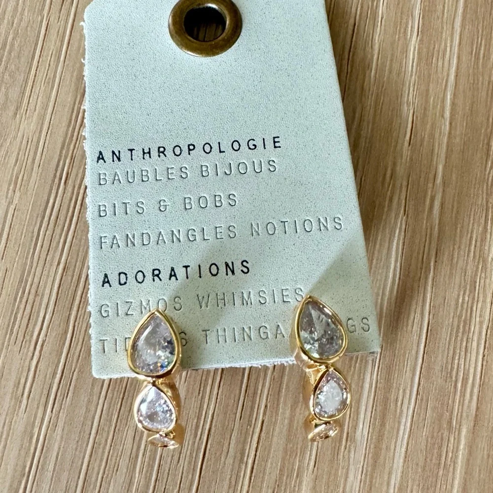 Anthropologie stunning gold