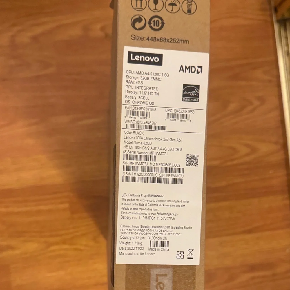 Lenovo stylish chromebook