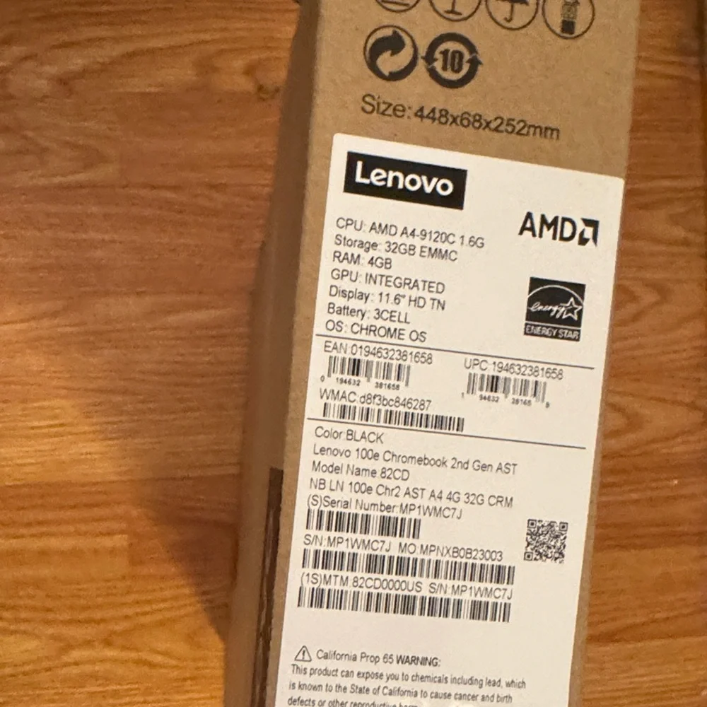 Lenovo stylish chromebook