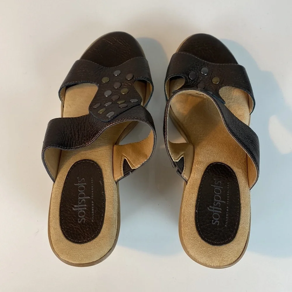 Softspots bronze leather