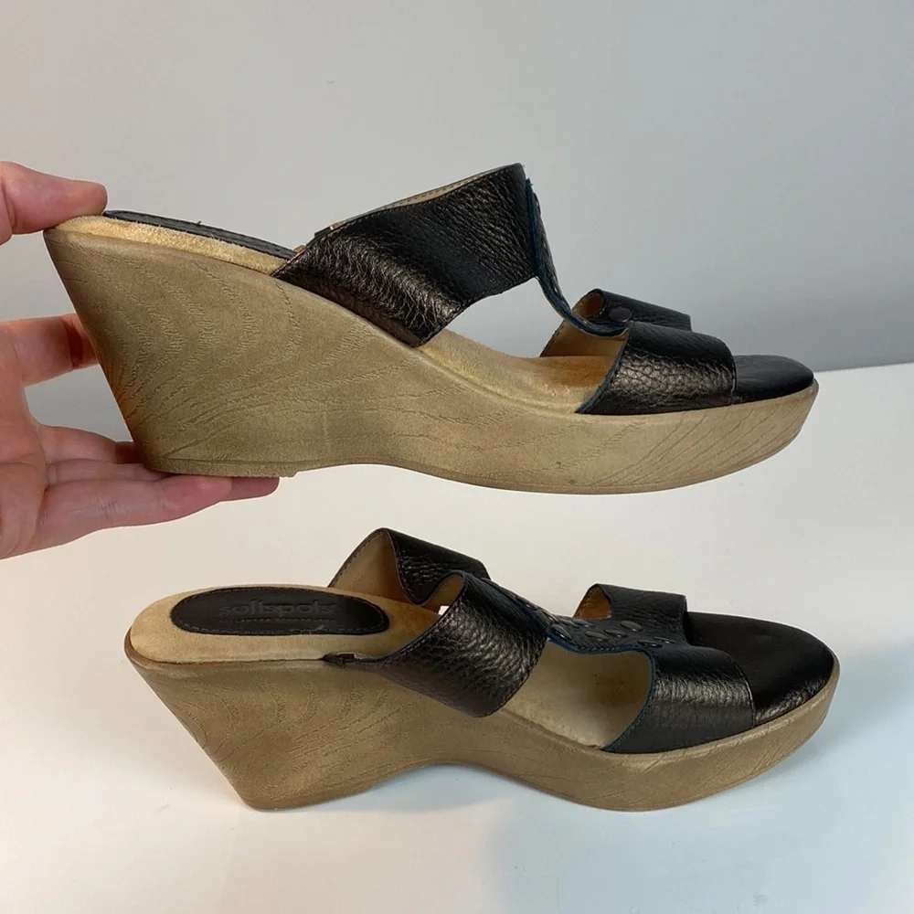 Softspots bronze leather