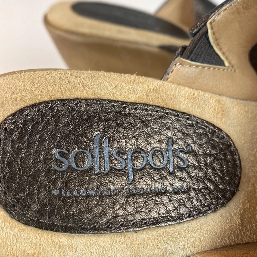 Softspots bronze leather