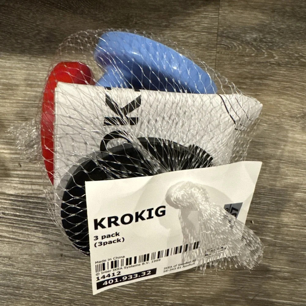 IKEA krokig plastic