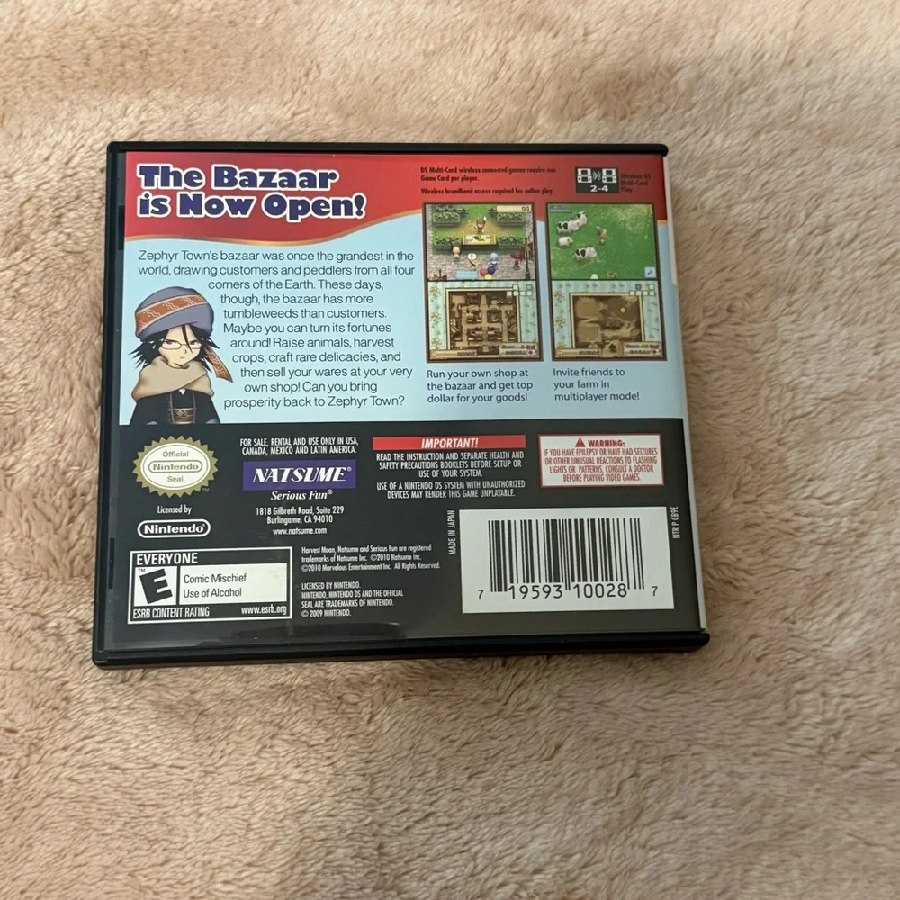 Nintendo harvest moon