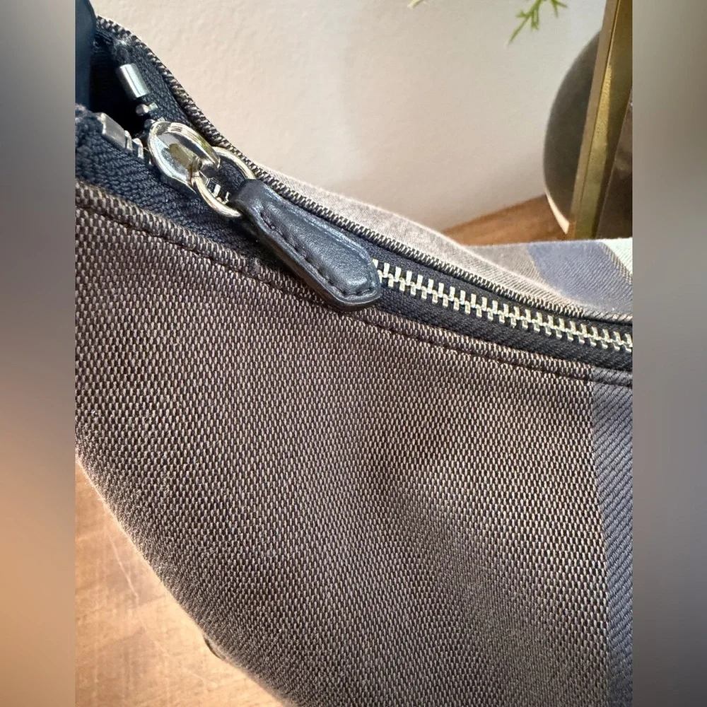 Coach Varsity Stripe Hobo Bag