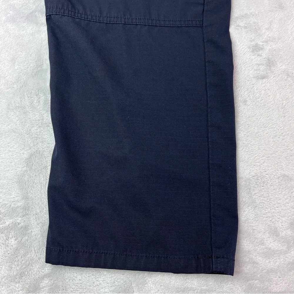 5.11 Tactical Work Pants 32 x 34 Navy Blue Elastic Waist Hammer Loop Cargo