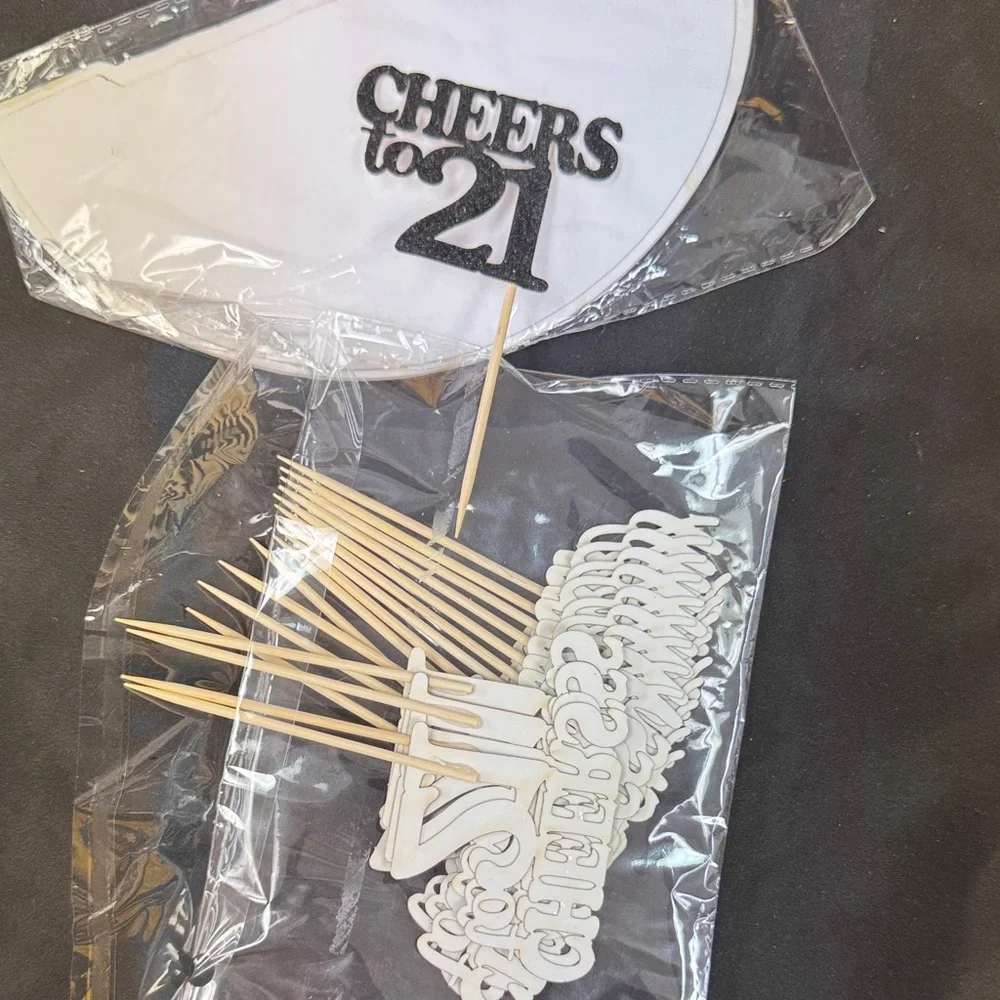 27 total Cheers to 21 Party Picks 3 designs all new
