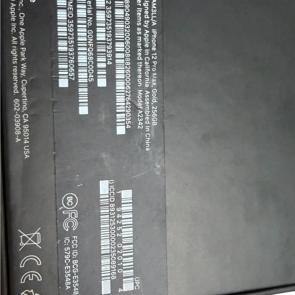 Apple box only