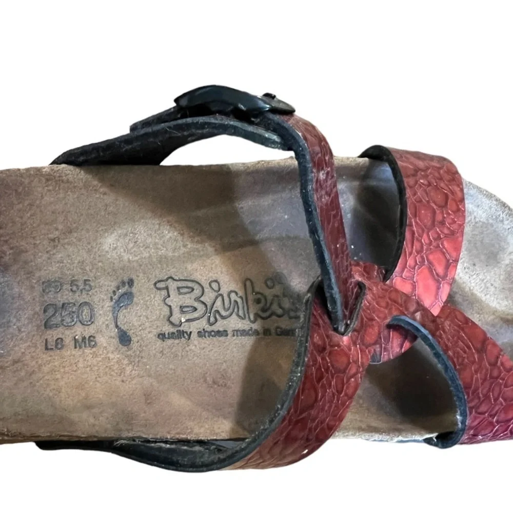 Birkenstock birki’s red