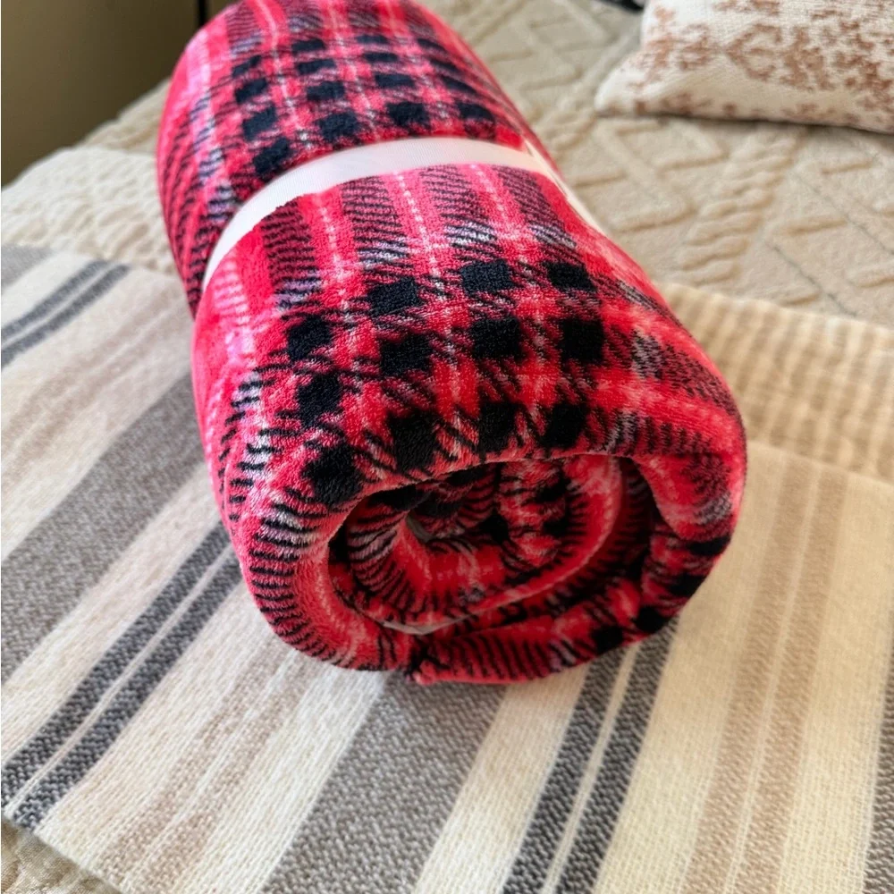 Victoria's Secret Plaid Throw