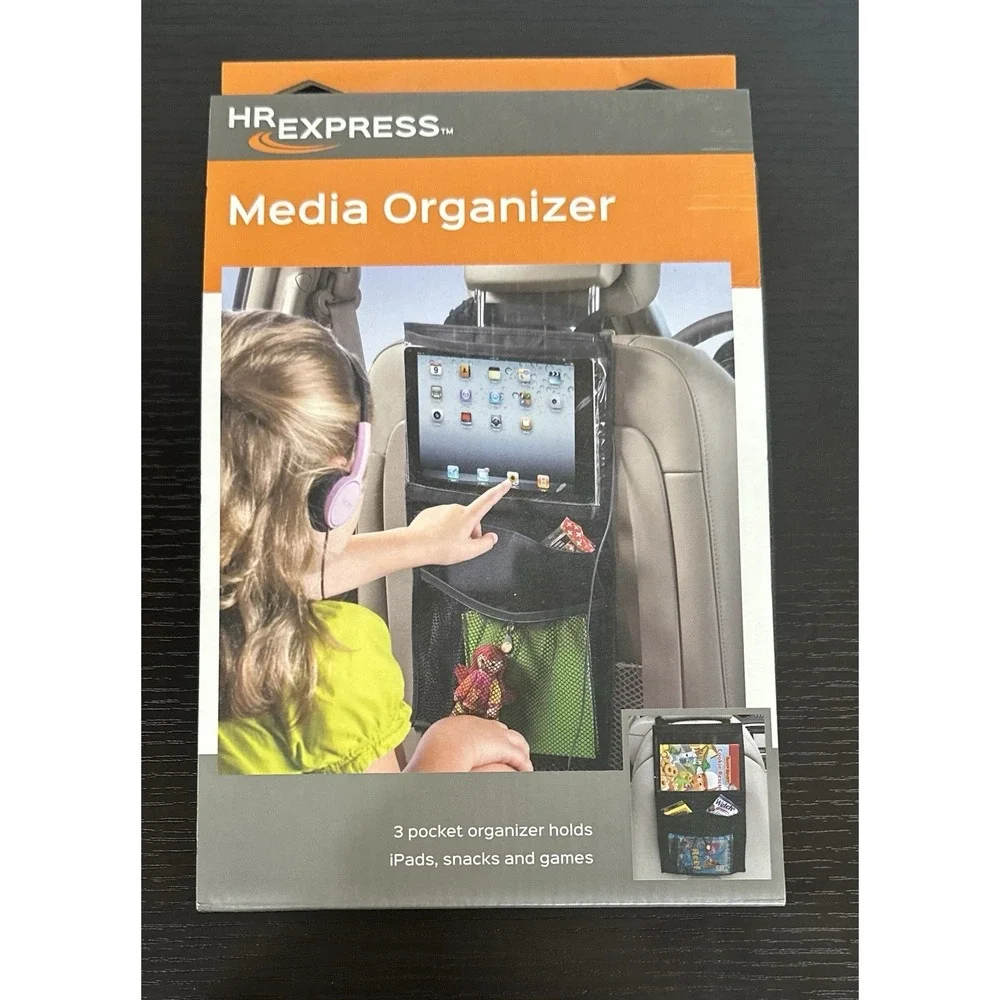 Car Seat Organizer & Storage, Car Backseat Organizer Touch Screen Tablet Holder