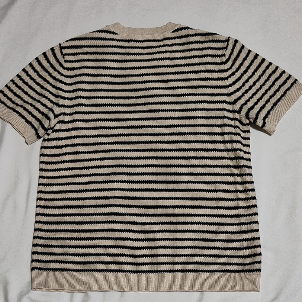 Lucky Brand chic top stripes