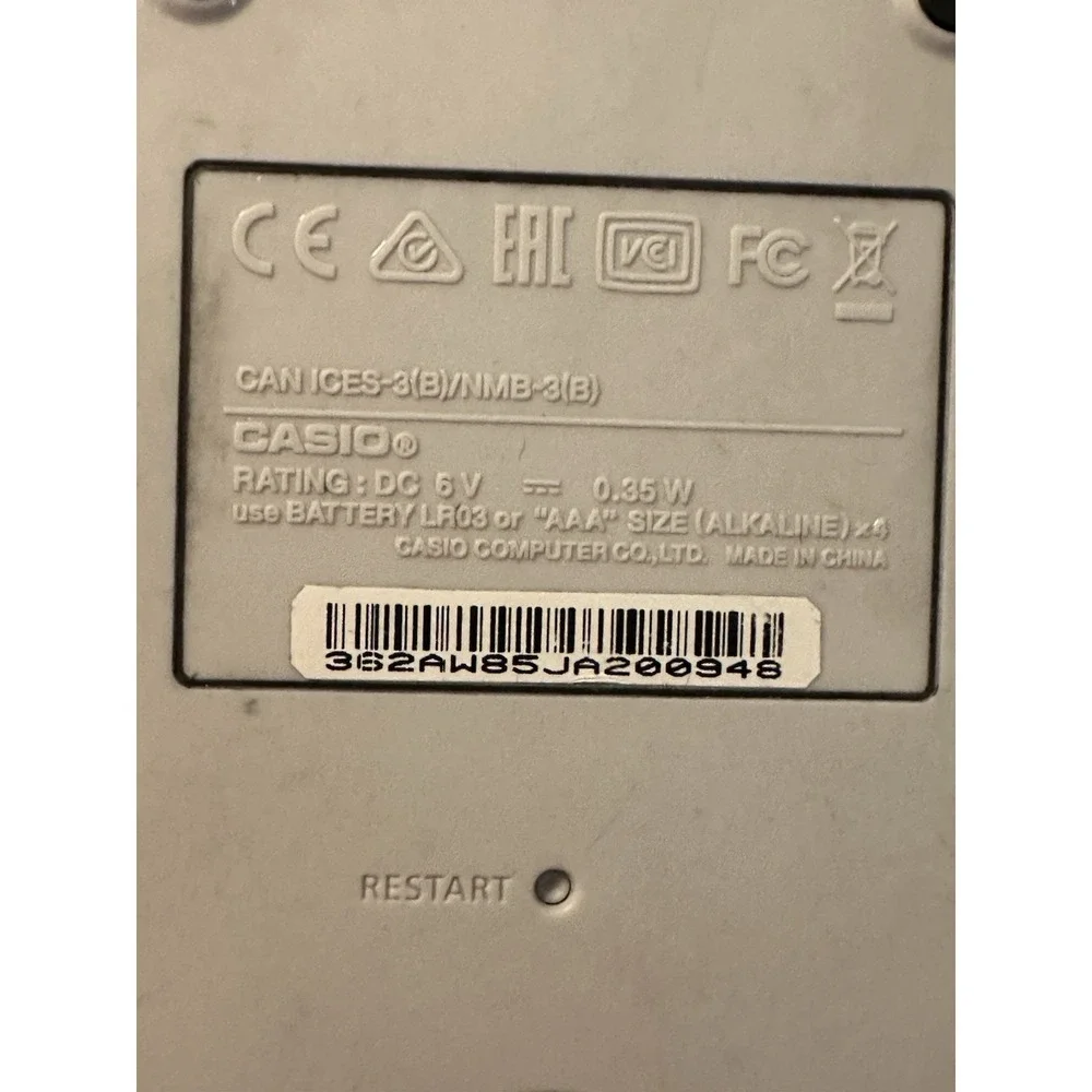 Casio fx 9750gii