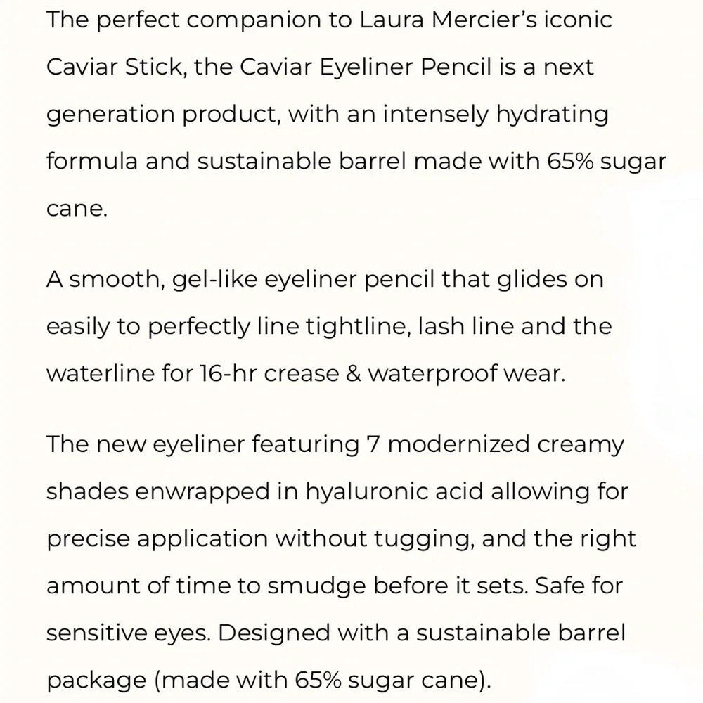 Laura Mercier brand new