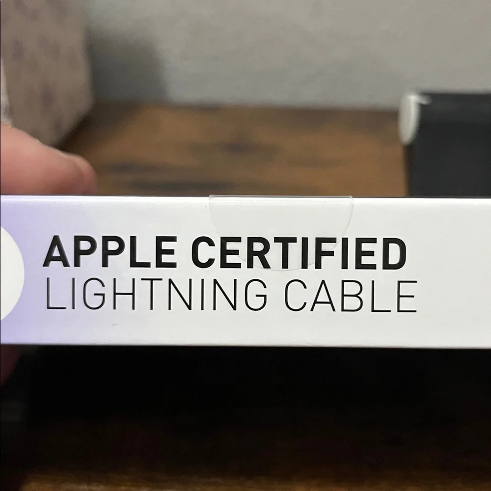 Apple Certified Lightning Cable.. NWT!! never opened Light purple color
