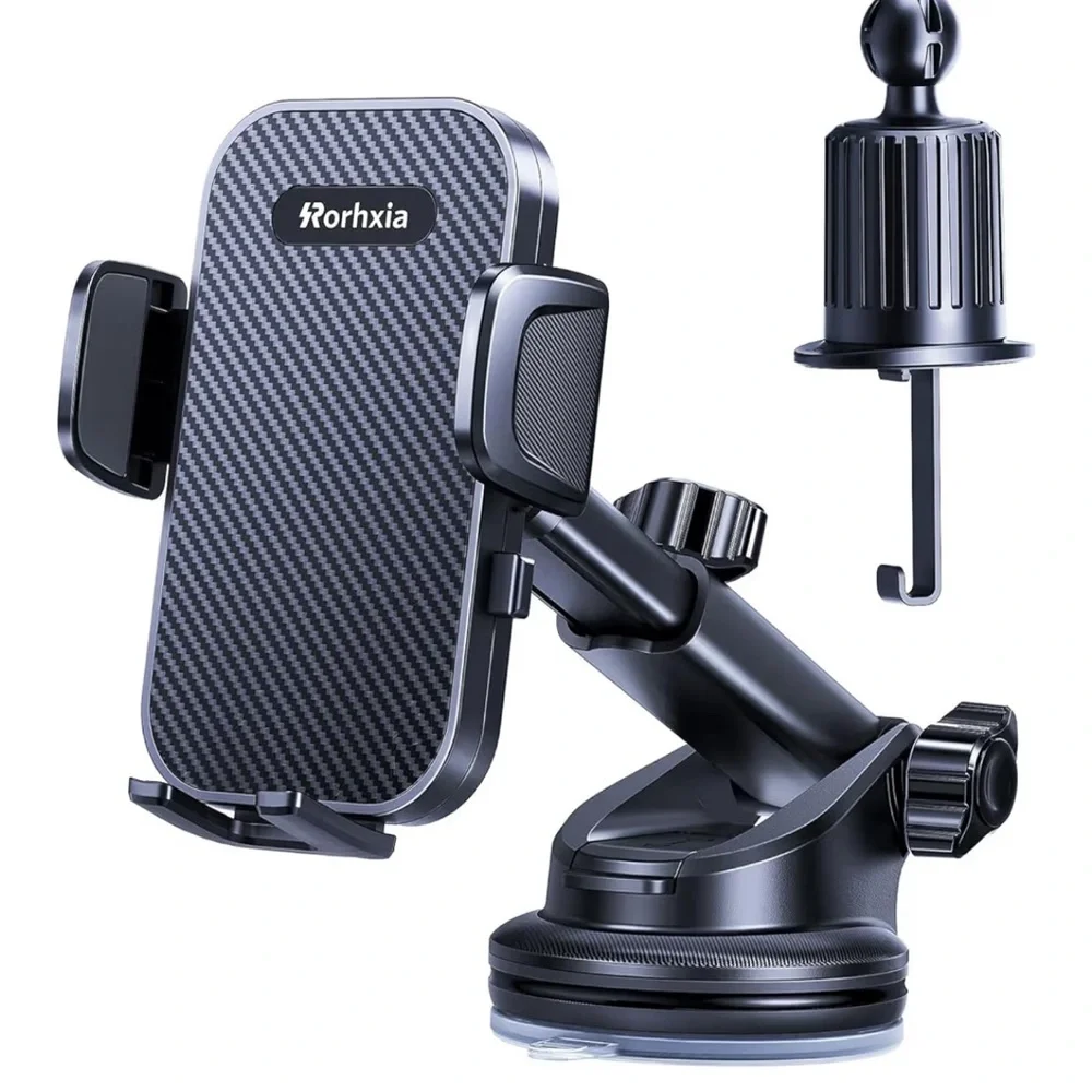 Rorhxia 3-in-1 Phone Mount for Car