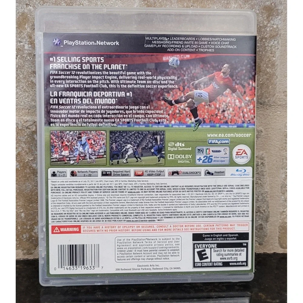 N/A includes game