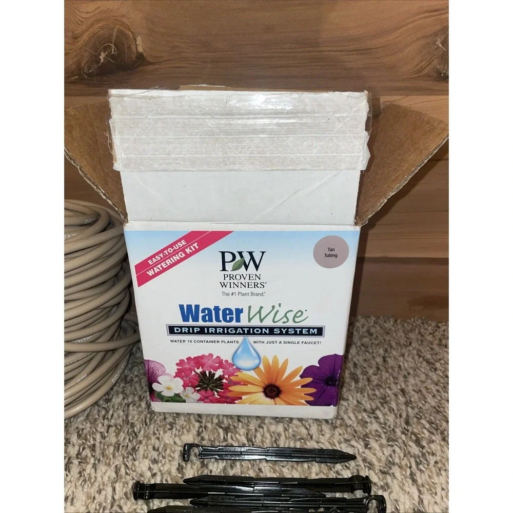 Proven Winners WaterWise‎ Drip Irrigation System 100' White Tubing