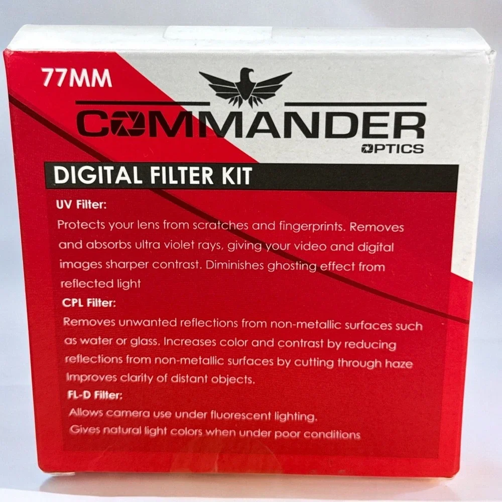 Commander Optics new box