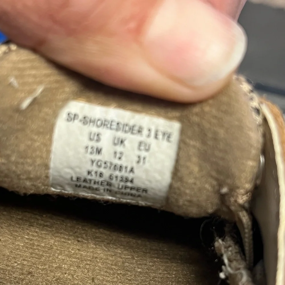 Sperry shoresider jr