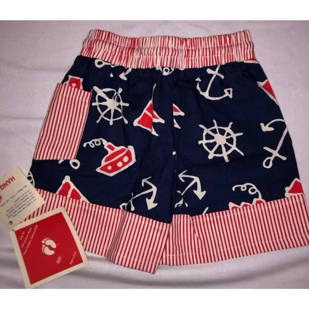 Hang Ten elastic drawstring