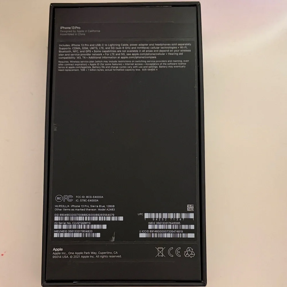 Apple iphone 13pro