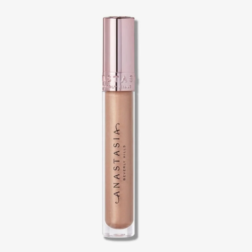 Honey Kiss Anastasia Beverly Hills Lip Gloss Metallic Gold Brand New In Box