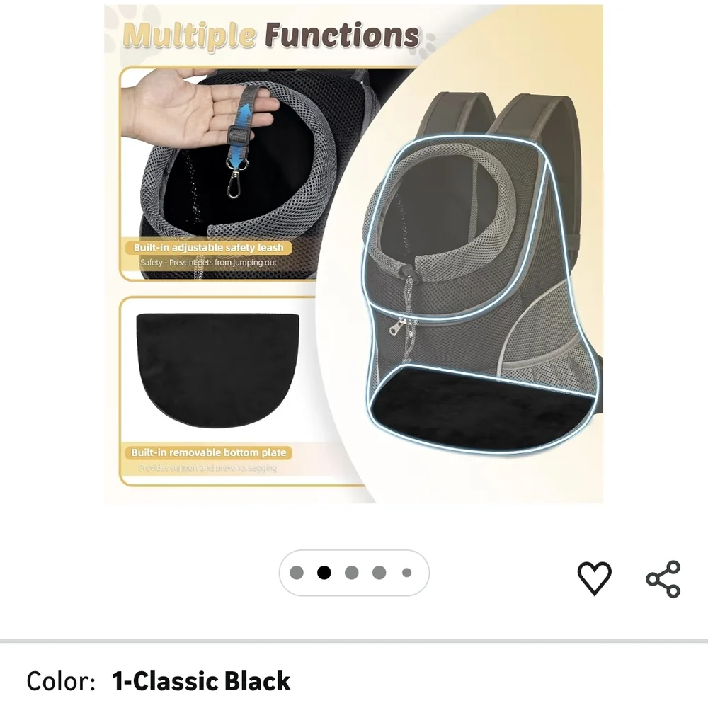 N/A pet carrier