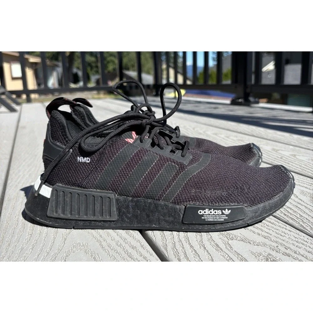 Adidas NMD R1 Black Scarlet Japan Mens Size 8 RARE