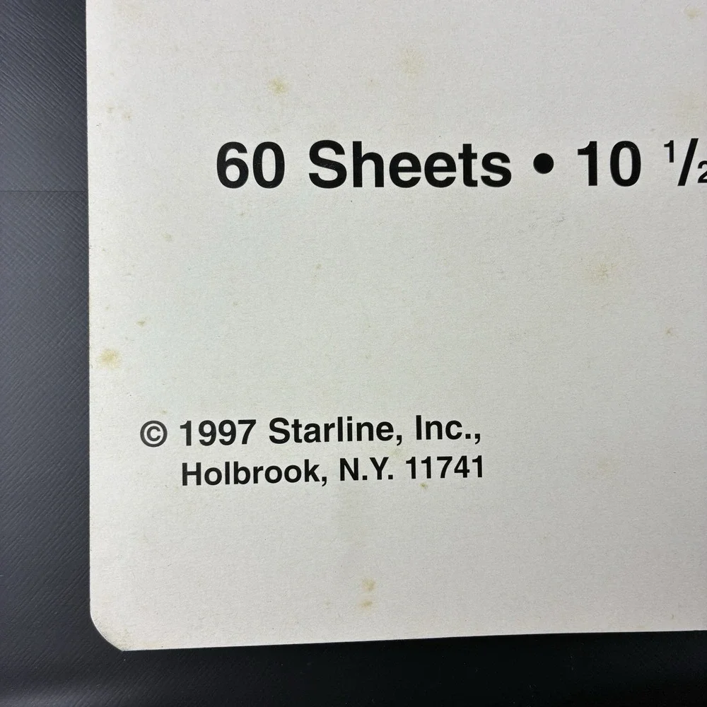 Grant Hill Starline 1998 Detroit Pistons‎ Binder Notebook 2 Folders NBA Vintage