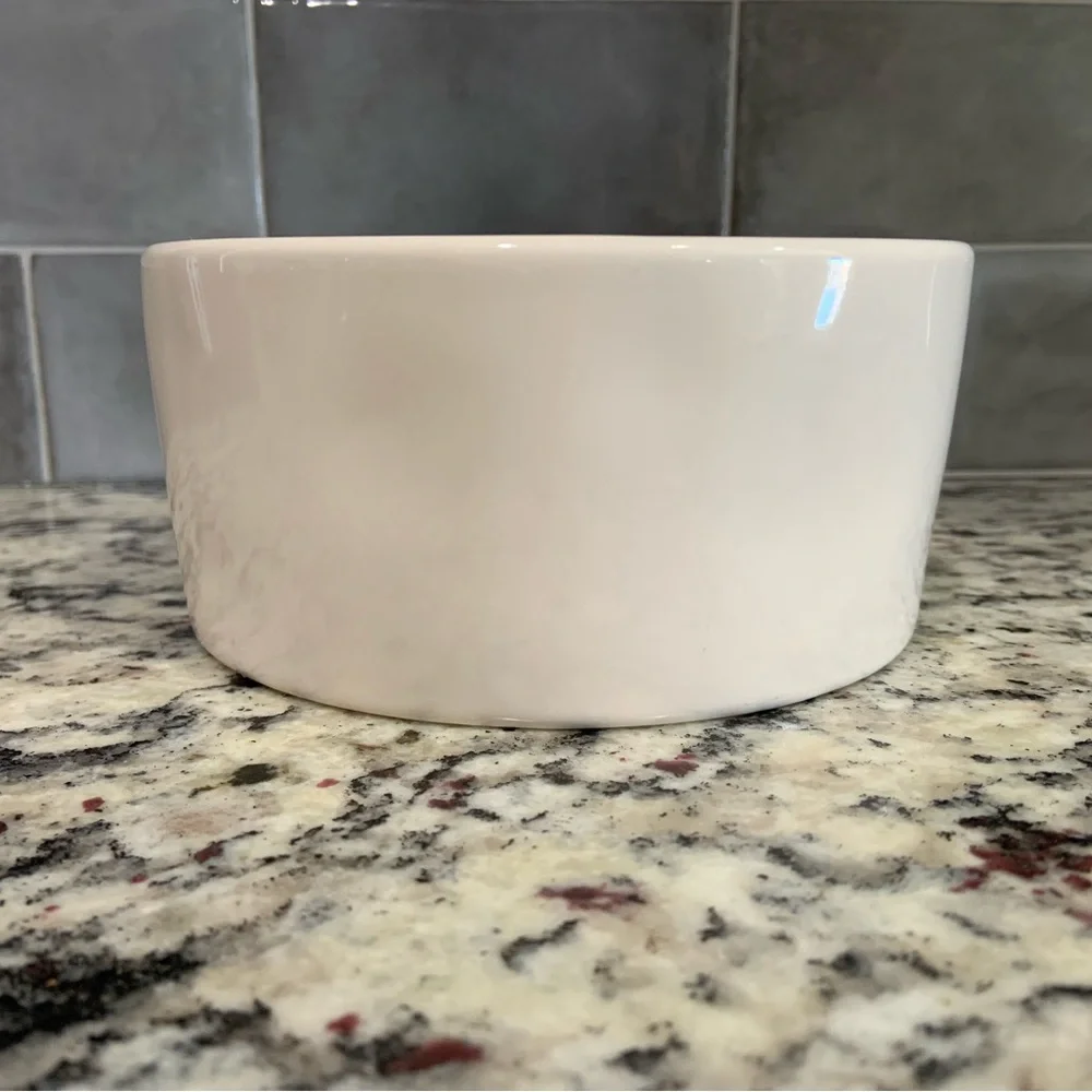 🐶 Rae Dunn Ceramic Dog Bowl 🐶- EUC
