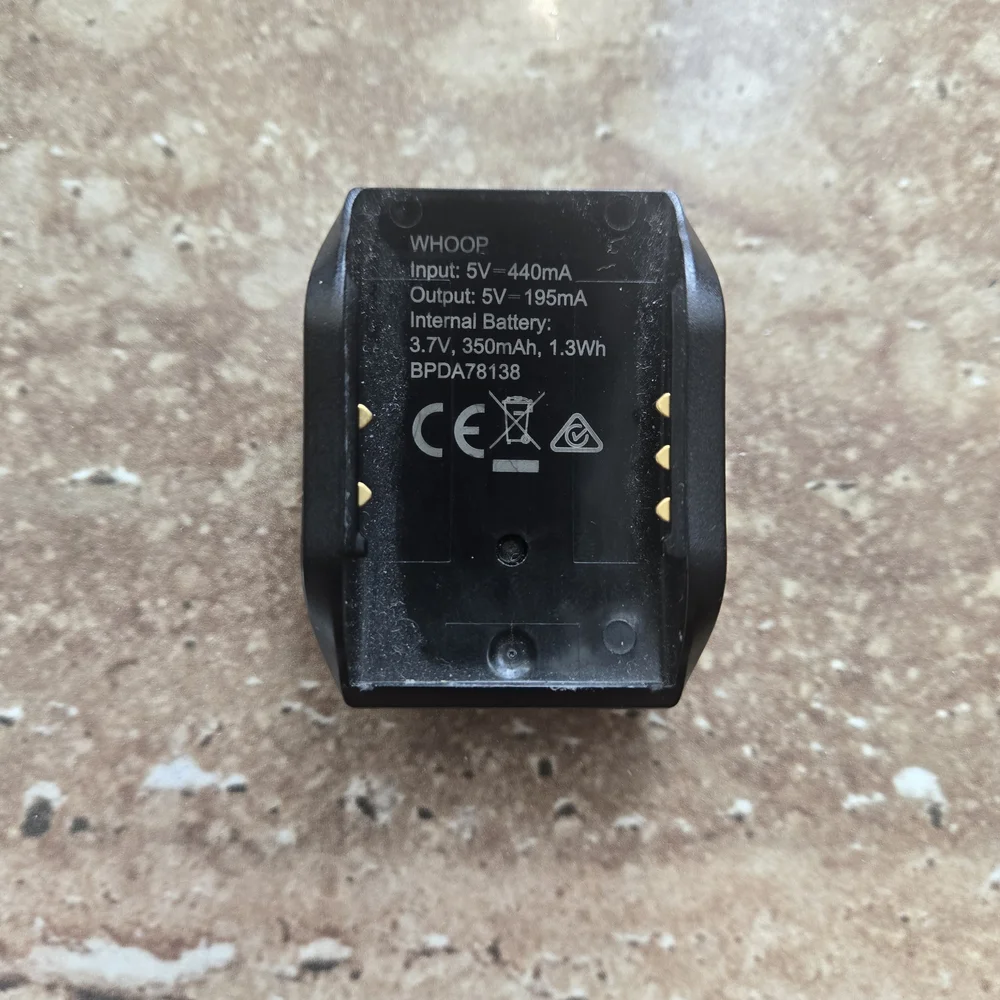 WHOOP fitness tracker