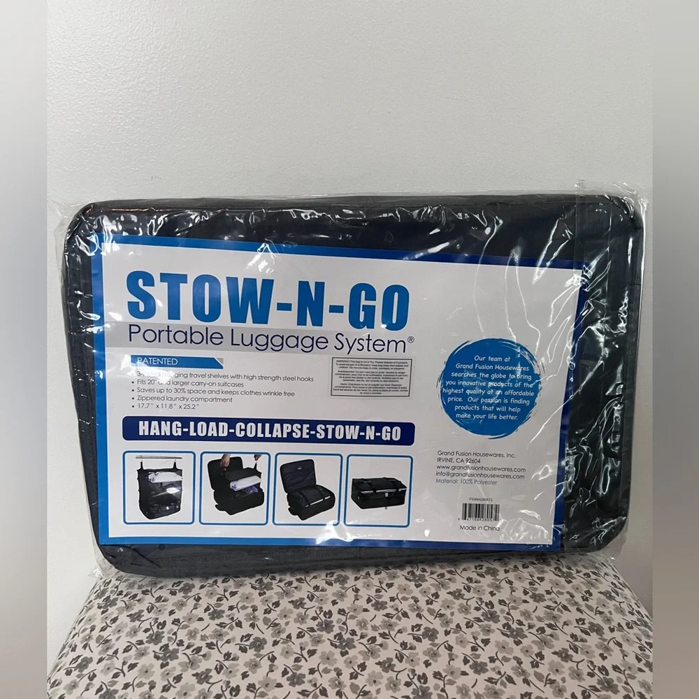 Gray Portable Luggage System