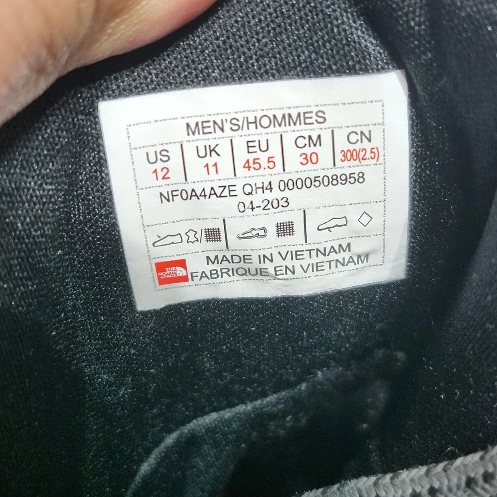 The North Face rugged hiking