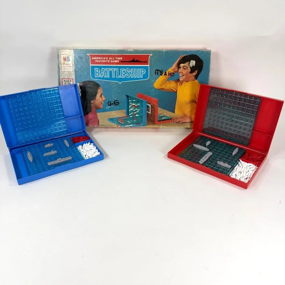 Milton Bradley battleship game