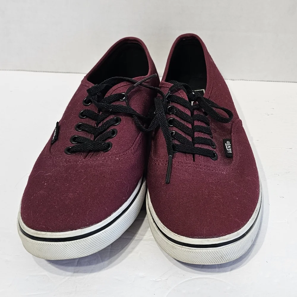 Vans burgundy gently