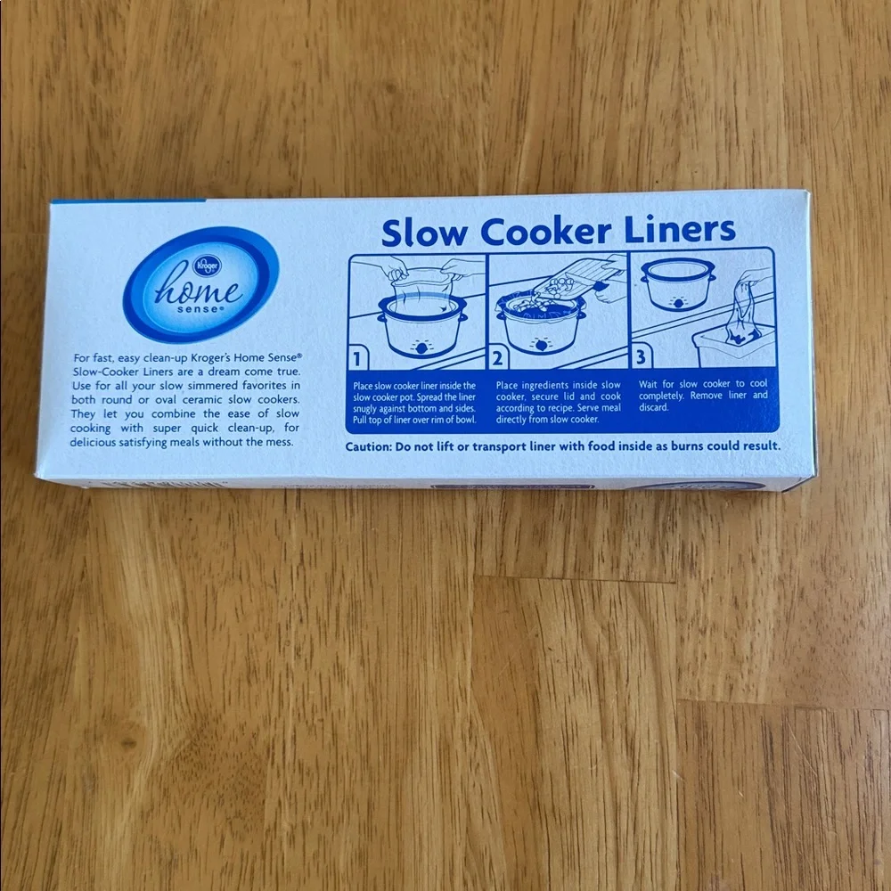 🛑 NIP Home Sense Slow Cooker Crock Pot Liners