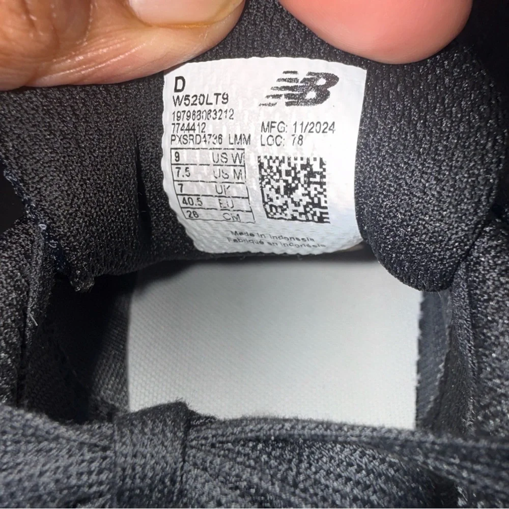 New Balance authentic size