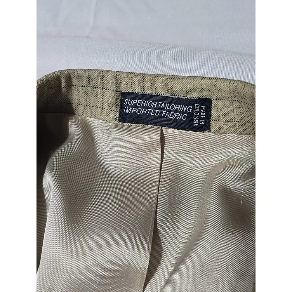 Nautica tan plaid