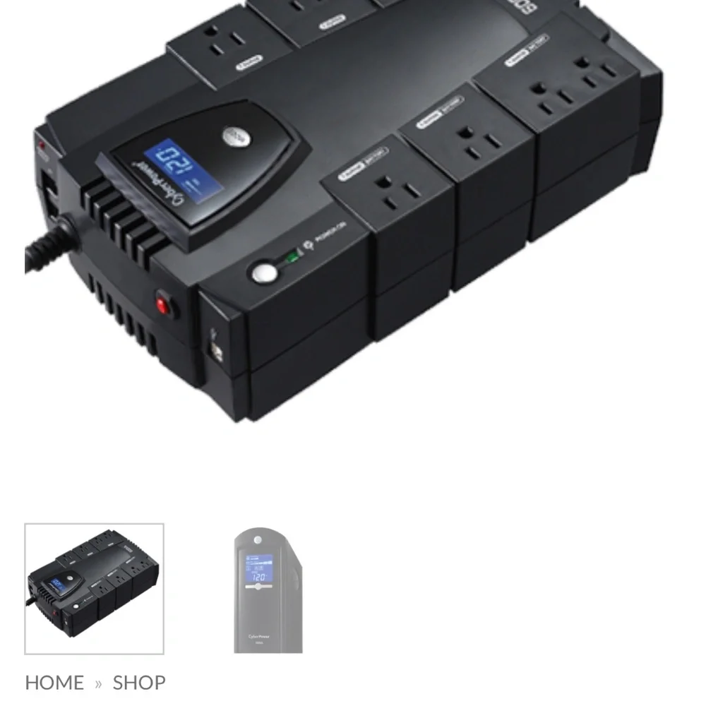 Cyberpower intelligent lcd