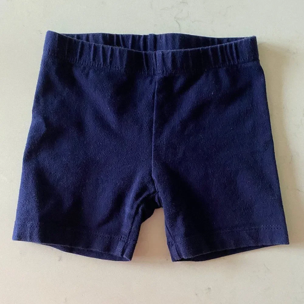 Gymboree Navy Blue Bike shorts, Size 2T