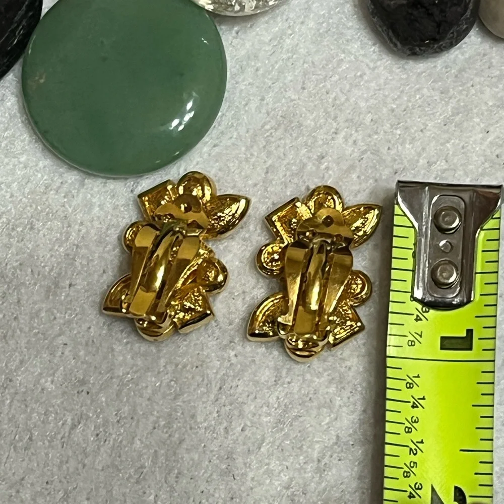 Swarovski gold plated